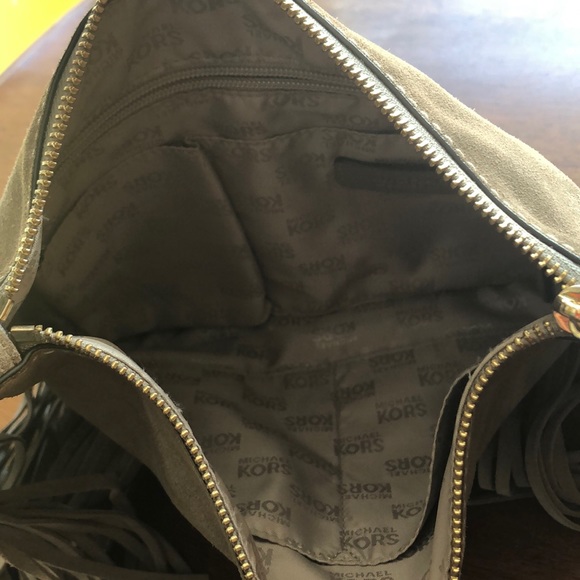 COPY - Michael Kors Suede Fringe Bag - Picture 4 of 6